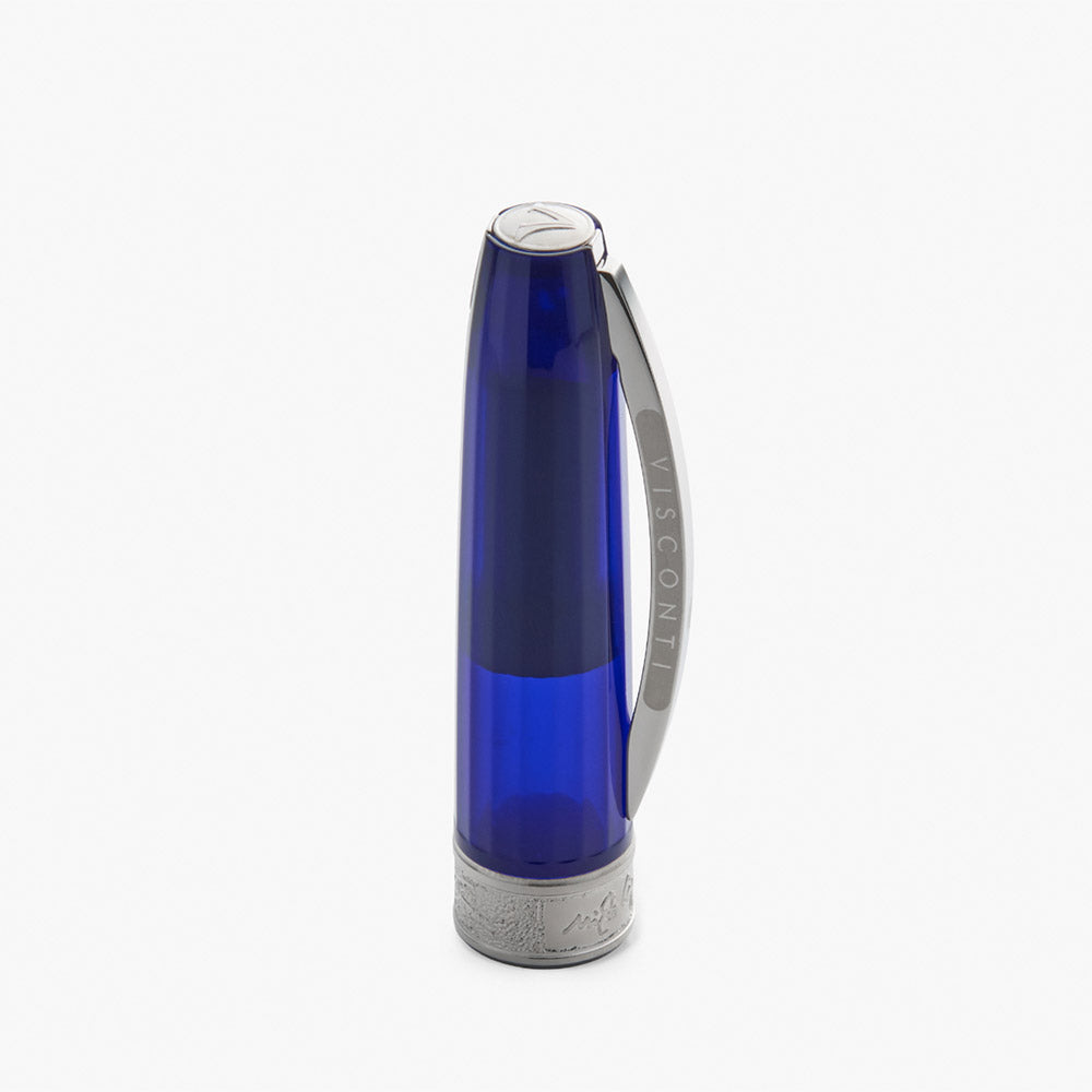 Visconti Michelangelo Fountain Pen Translucent Blue