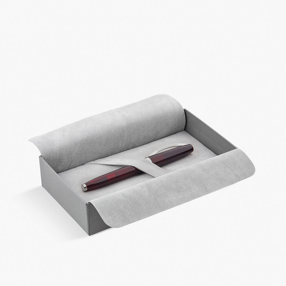 Visconti Michelangelo Rollerball Pen Translucent Red