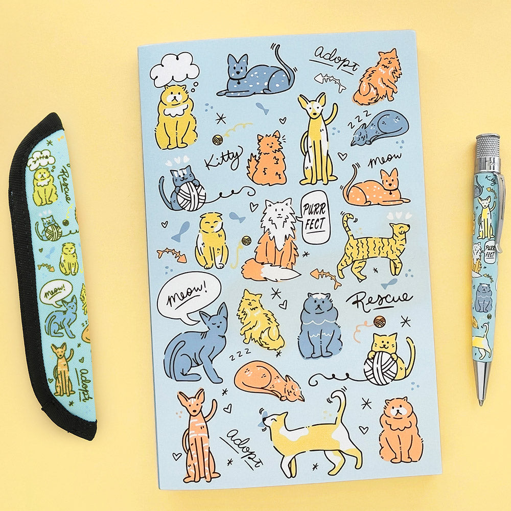 Retro 51 Denik Notebook Cat Rescue #6