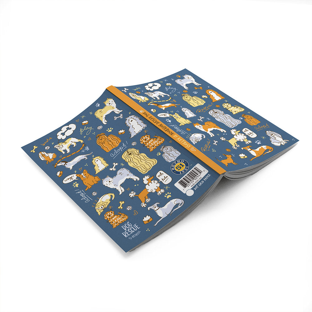 Retro 51 Denik Notebook Dog Rescue #6