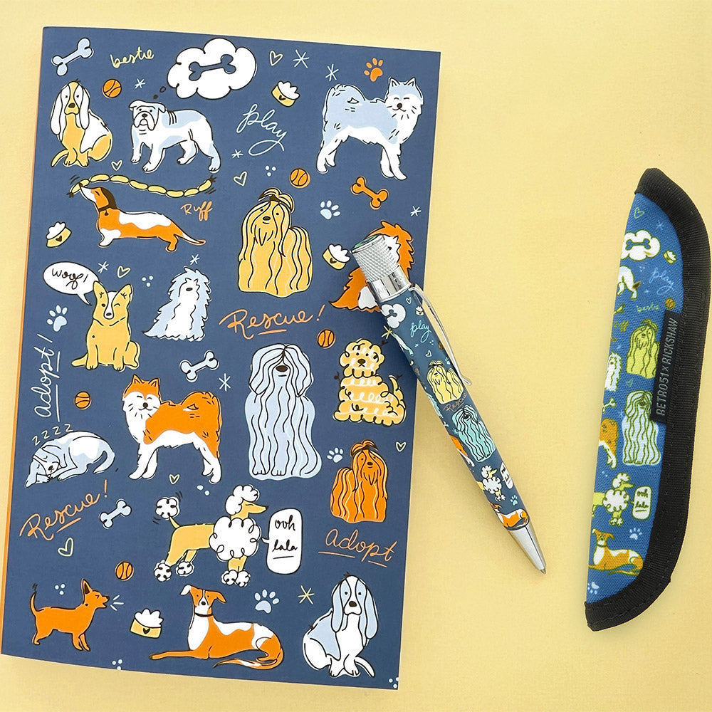 Retro 51 Denik Notebook Dog Rescue #6