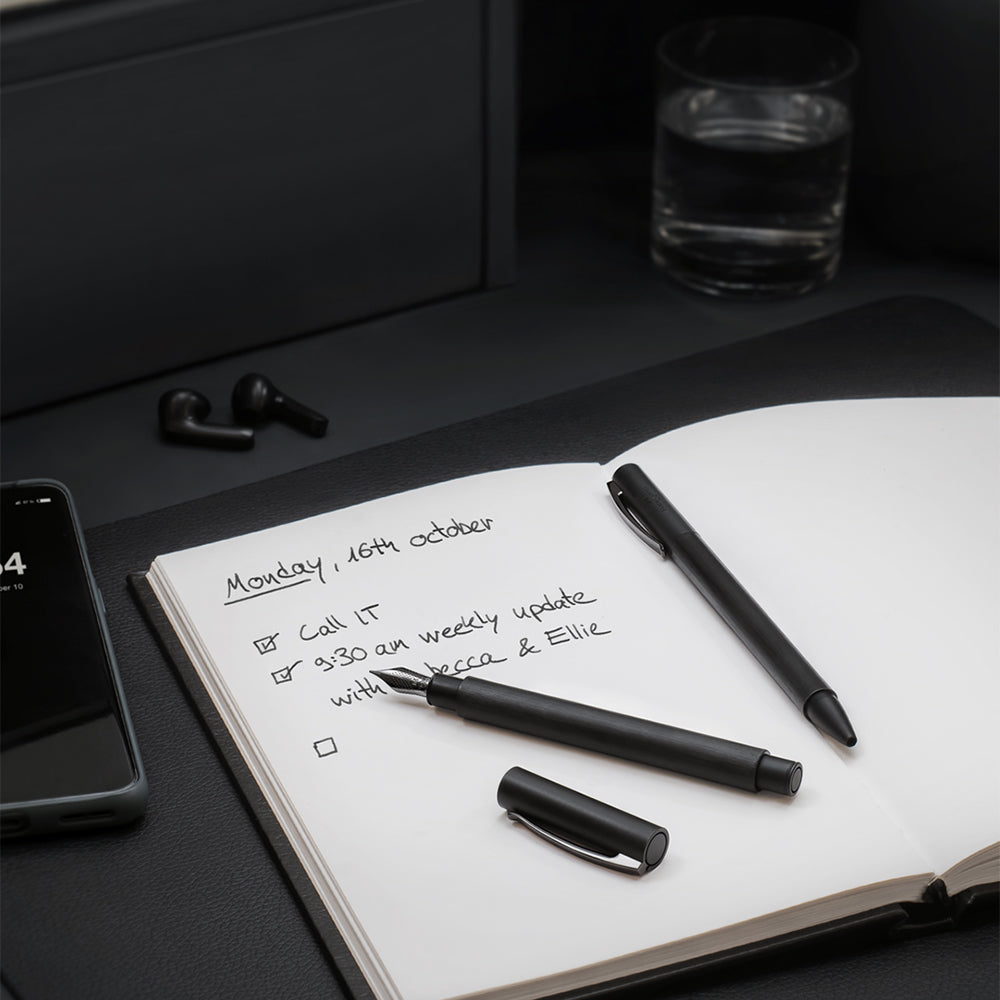 Faber-Castell Ambition Ballpoint All Black by Faber-Castell at Cult Pens