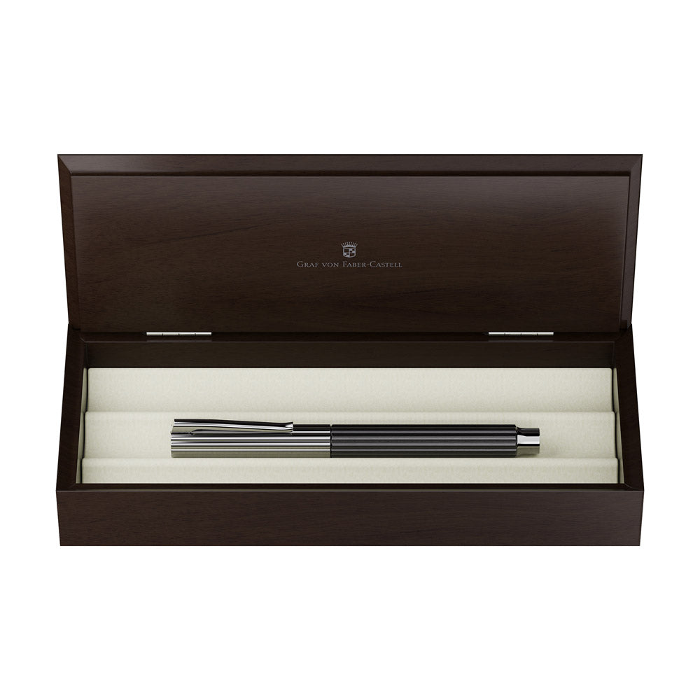 Graf von Faber-Castell Bloom Fountain Pen Ebony 14k Nib