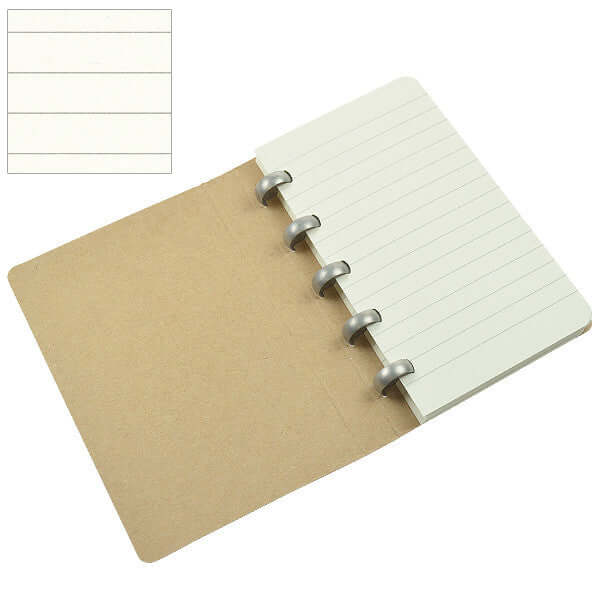 Atoma Alain Berteau Disc-Bound Refillable Notebook 9 x 14 by Atoma at Cult Pens