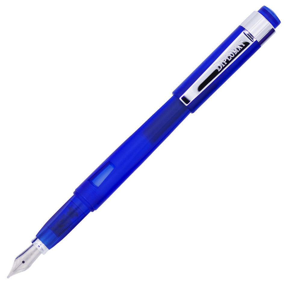 Diplomat Magnum Fountain Pen Demo Blue by Diplomat at Cult Pens