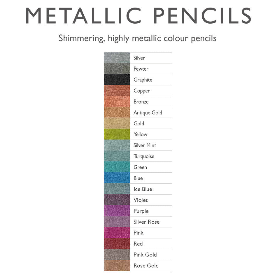Derwent Metallic Pencil by Derwent at Cult Pens
