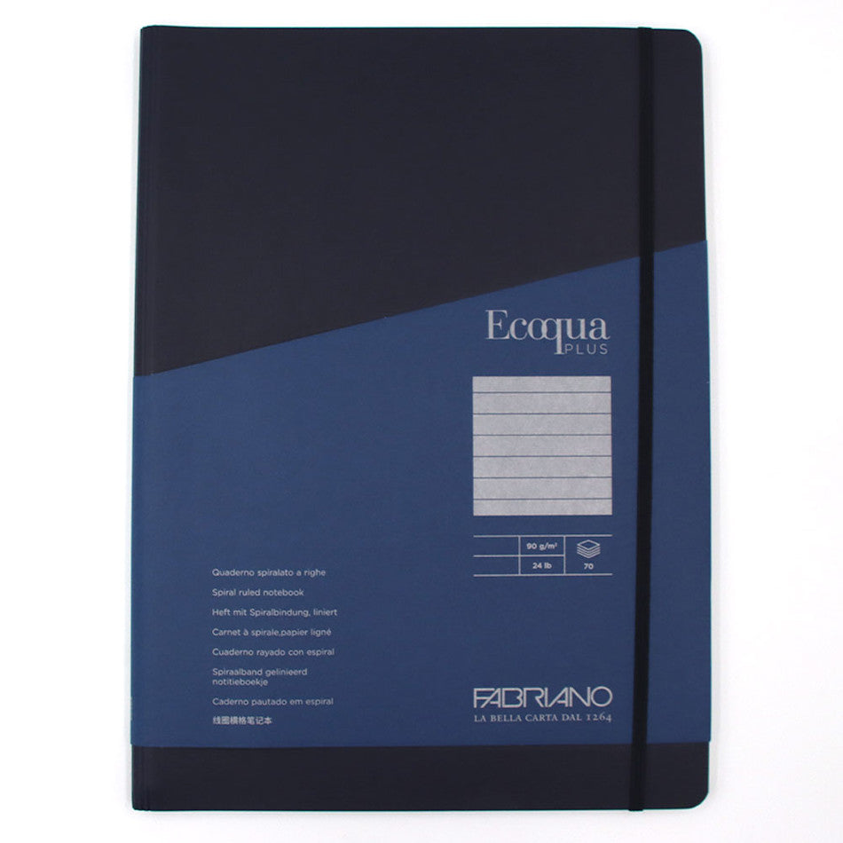Fabriano EcoQua Plus Hidden Spiral Notebook A5 by Fabriano at Cult Pens