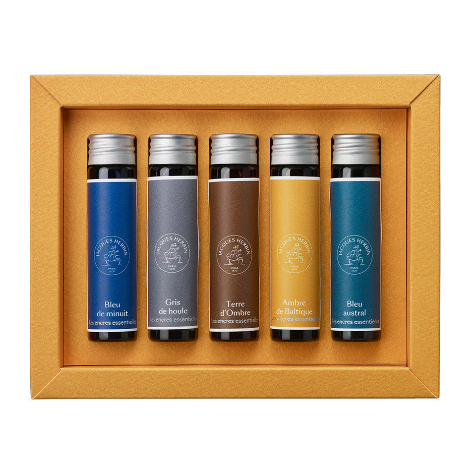 Jacques Herbin Essentials Ink Set of 5 Lunares by Herbin at Cult Pens