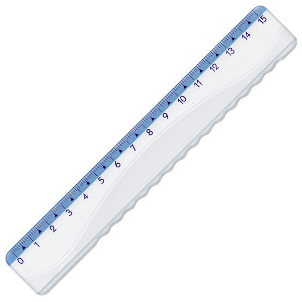 KUM Highlight Ruler Wave Edge 15cm by KUM at Cult Pens