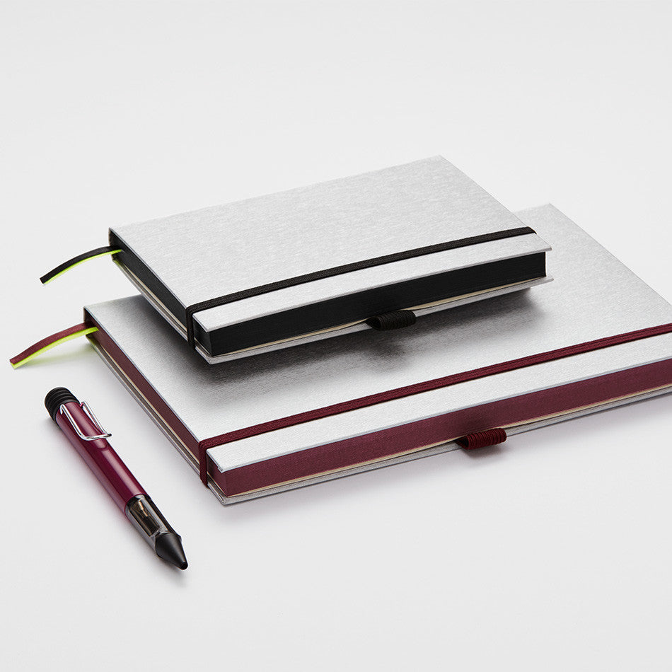 LAMY paper Notebook Hardcover A5 Black Trim by LAMY at Cult Pens