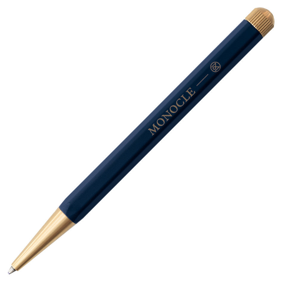 Monocle by Leuchtturm1917 Drehgriffel Ballpoint Pen Navy by Monocle by Leuchtturm1917 at Cult Pens