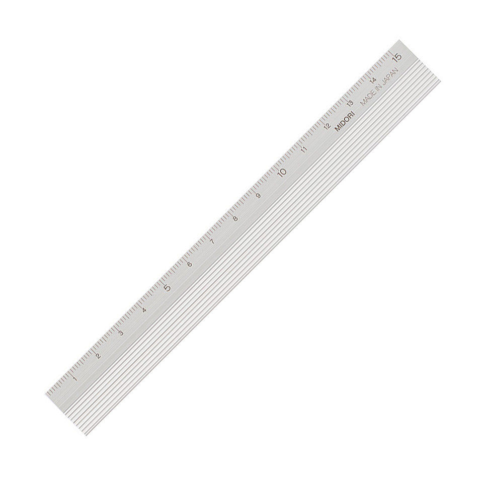 Midori Aluminium Ruler by Midori at Cult Pens