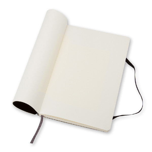 Moleskine Soft Cover Large Notebook 135x210 Black by Moleskine at Cult Pens