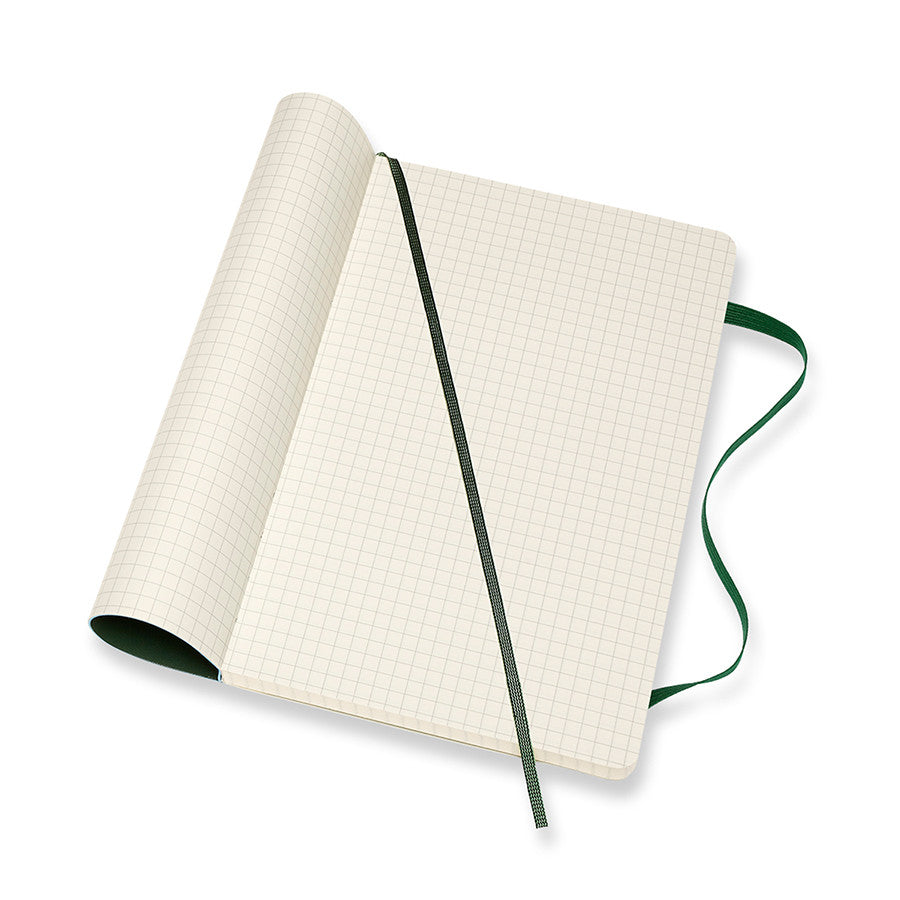 Moleskine Soft Cover Large Notebook 135x210 Myrtle Green by Moleskine at Cult Pens