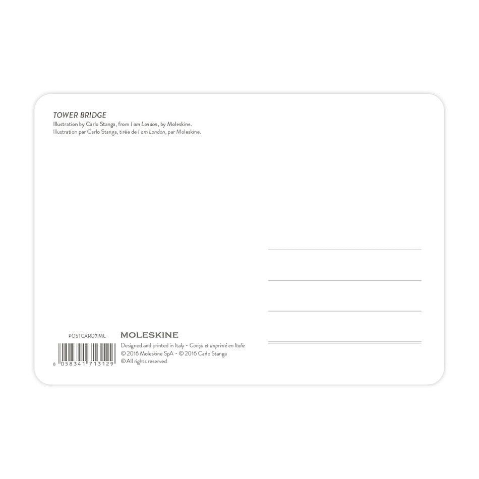Moleskine Postcard I Am London by Moleskine at Cult Pens