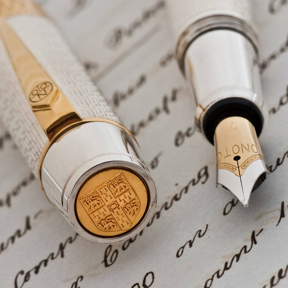 Onoto University of Cambridge Fountain Pen Sterling Silver by Onoto at Cult Pens