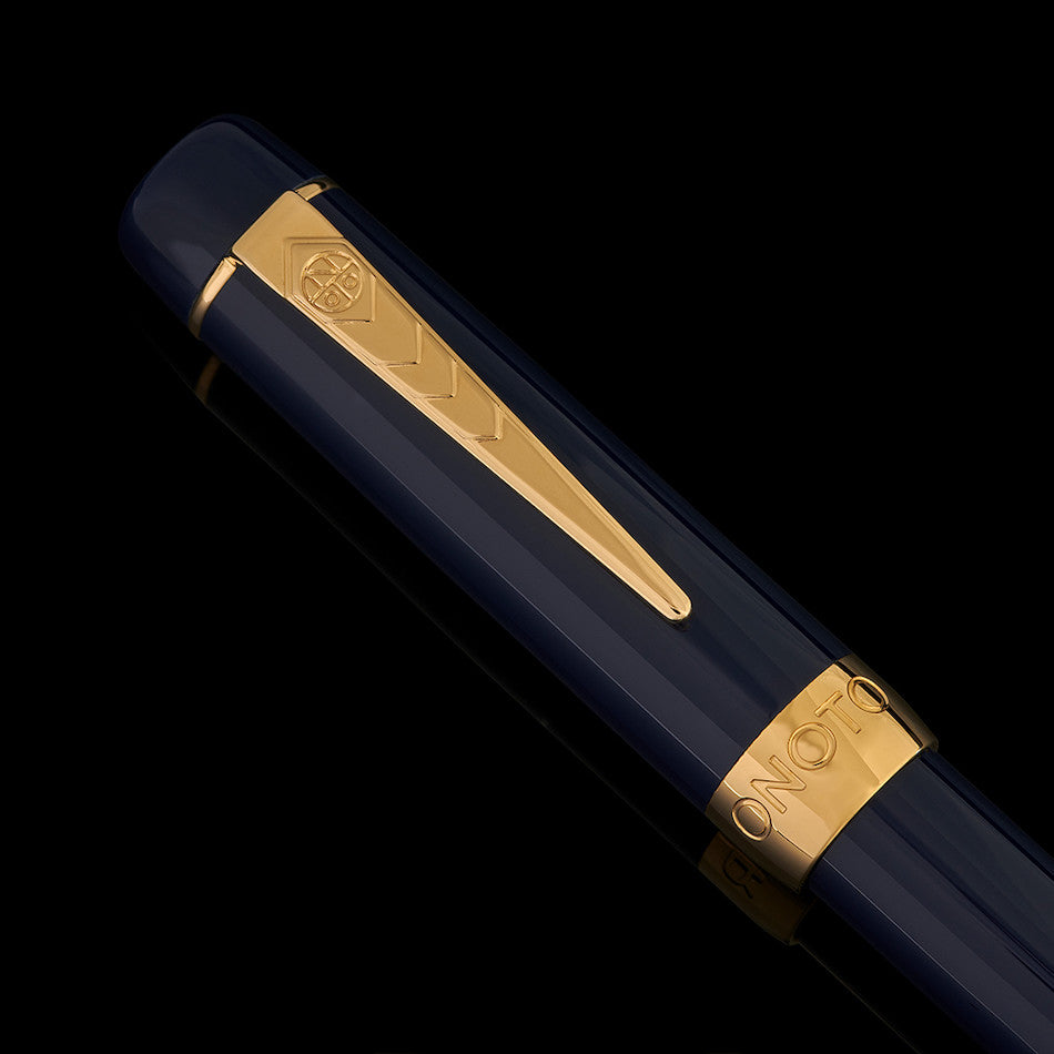 Onoto Scholar Fountain Pen Blue with Gold Trim by Onoto at Cult Pens