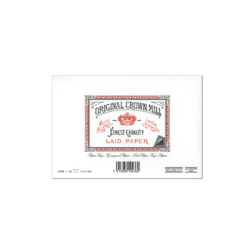 Original Crown Mill Classic Laid Lined Envelopes C6 by Original Crown Mill at Cult Pens