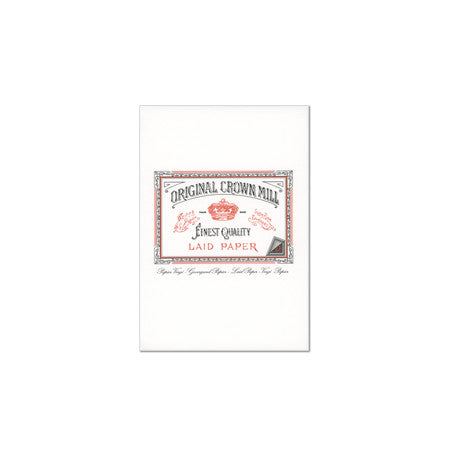 Original Crown Mill Classic Laid Paper Writing Pad A5 by Original Crown Mill at Cult Pens