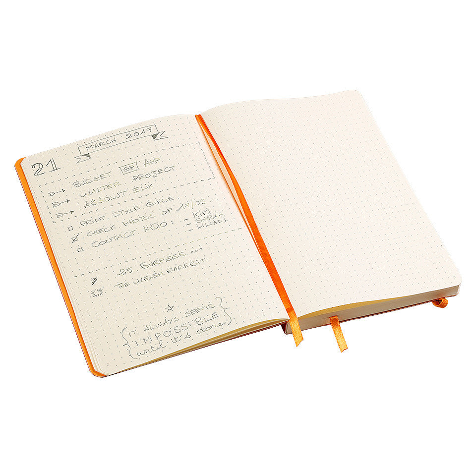 Rhodia Rhodiarama GoalBook A5 Raspberry by Rhodia at Cult Pens