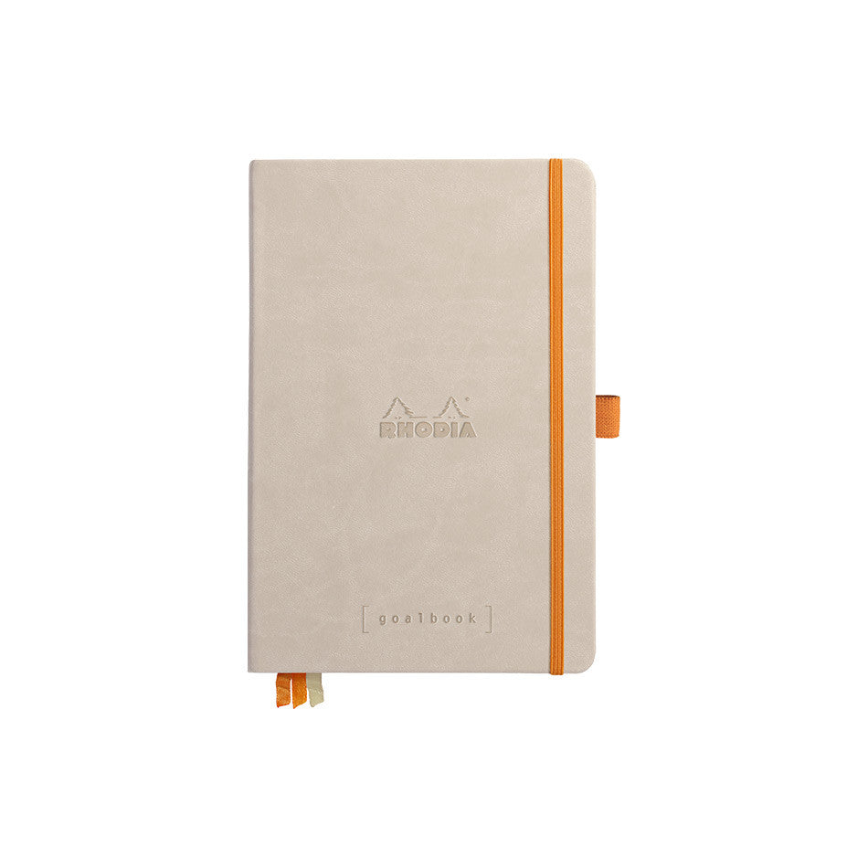 Rhodia Rhodiarama Hardcover Goalbook A5 Beige by Rhodia at Cult Pens