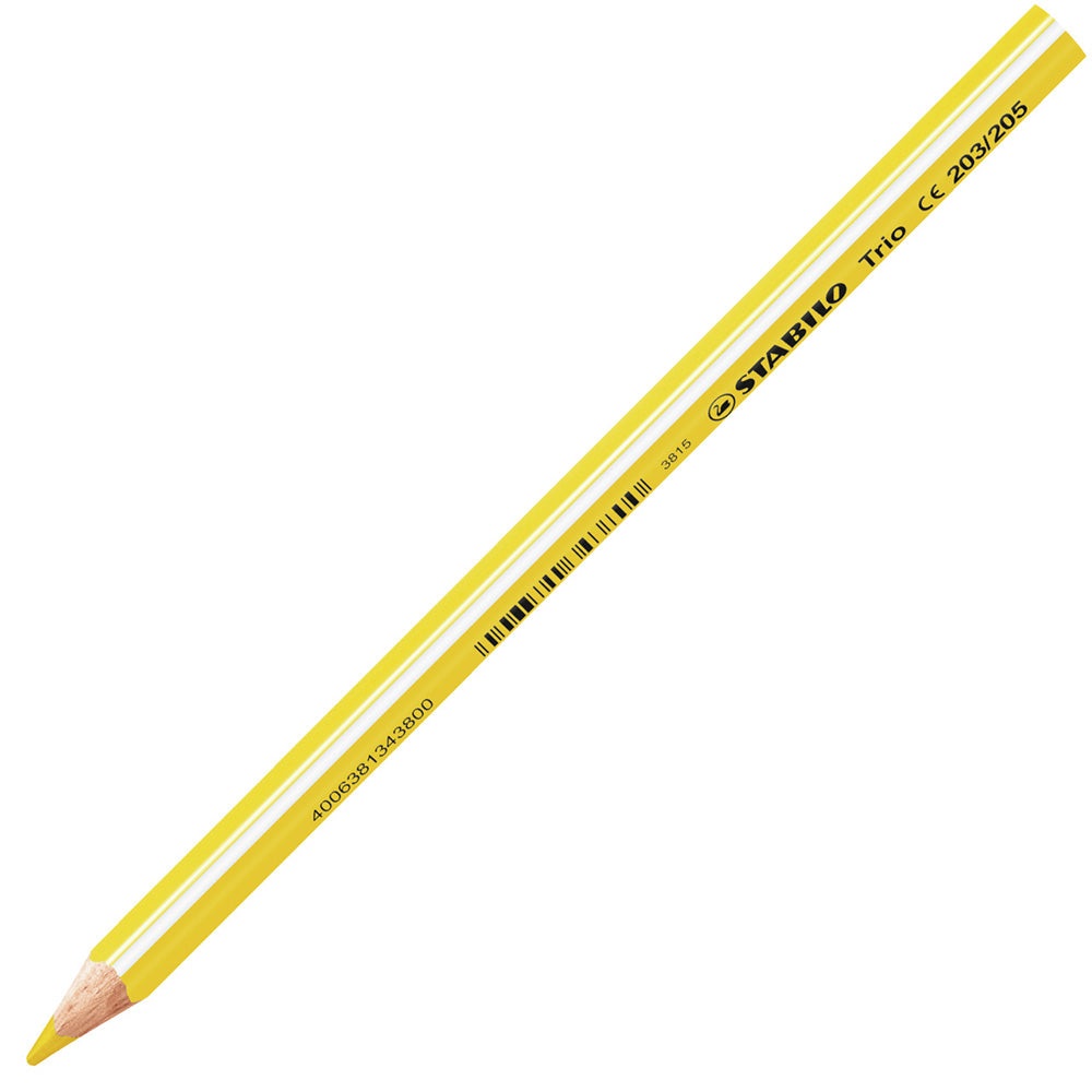 STABILO Trio Thick Colouring Pencil Set of 24 by STABILO at Cult Pens