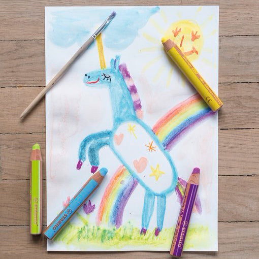 STABILO woody 3-in-1 Pencil Set of 18