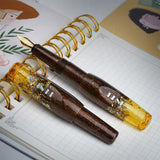 Benu Pixie Pocket Fountain Pen Honey Bronze