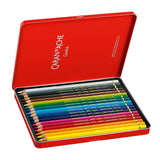 Caran d'Ache Pablo Artists Permanent Colour Pencil Assorted Tin of 18 by Caran d'Ache at Cult Pens