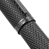 Diplomat Viper Guilloche Fountain Pen Black