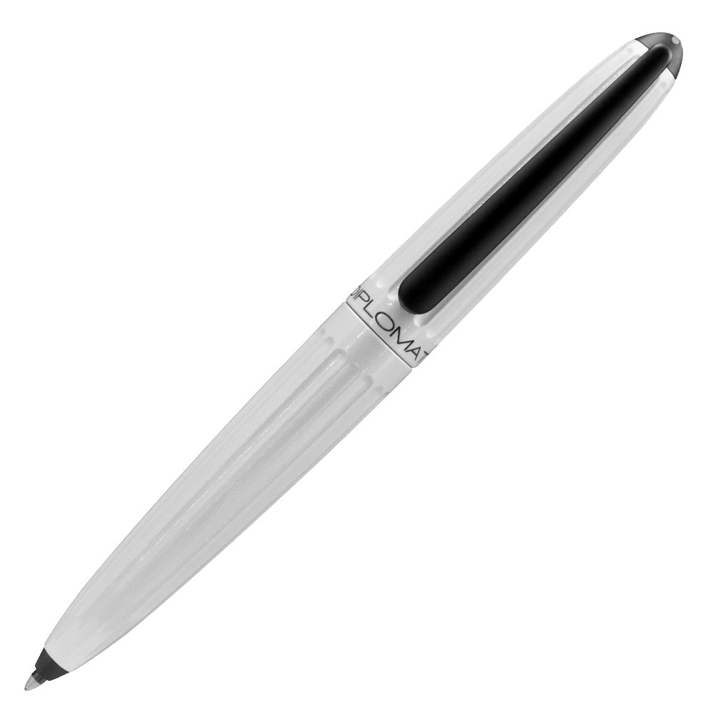Diplomat Aero Pearl White easyFLOW Ballpoint Pen
