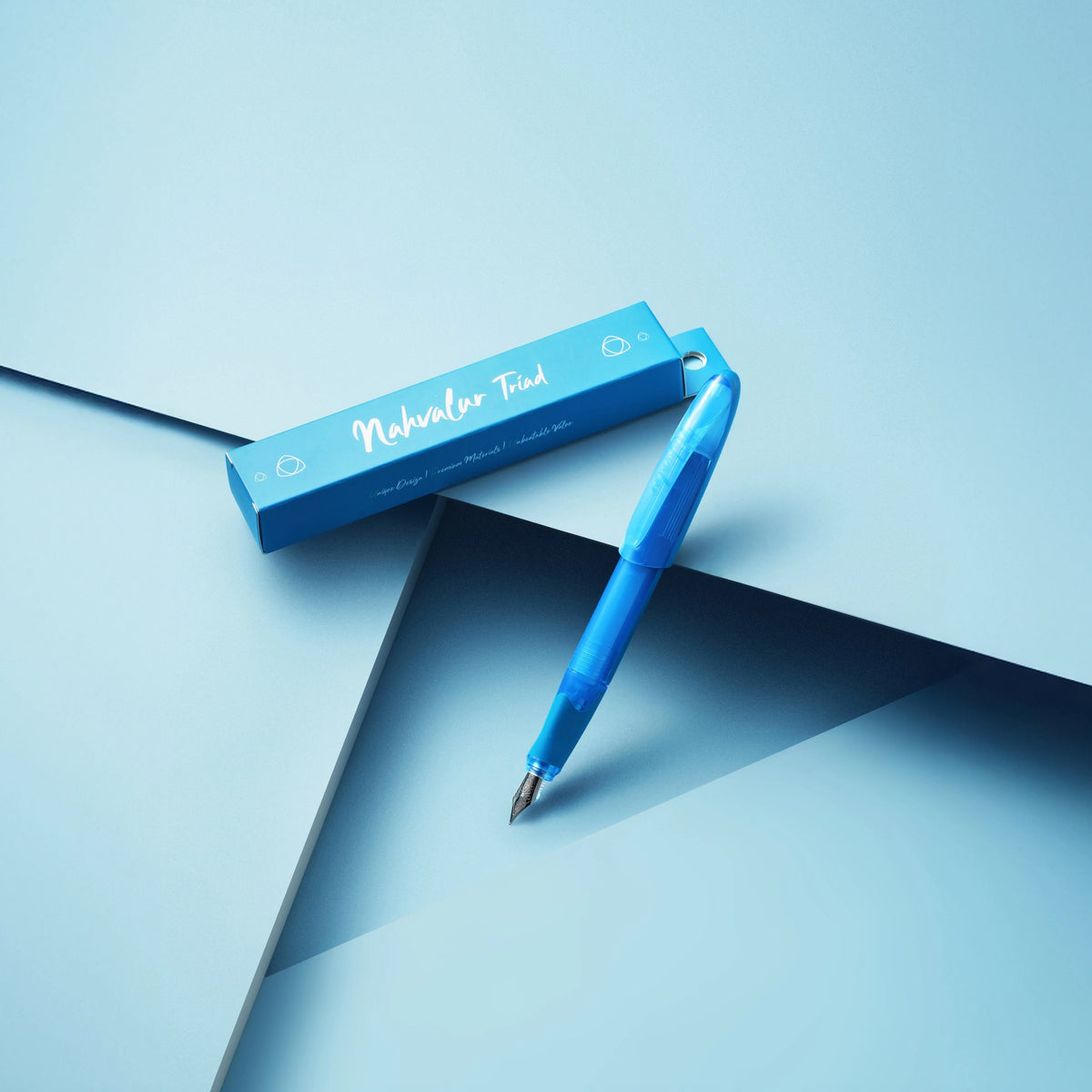 Nahvalur Triad Fountain Pen Blue
