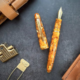 Esterbrook Estie Fountain Pen Honeycomb With Gold Trim Custom Gena Nib
