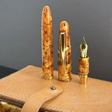Esterbrook Estie Fountain Pen Honeycomb With Gold Trim Custom Gena Nib