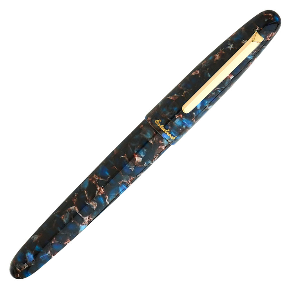 Esterbrook Estie Oversize Fountain Pen Nouveau Bleu with Gold Trim