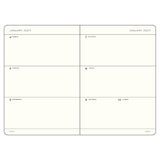 LEUCHTTURM1917 Weekly Planner 2027 Hardcover Medium A5 Cherry