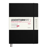 LEUCHTTURM1917 Daily Planner 2027 Hardcover Master A4+ Black