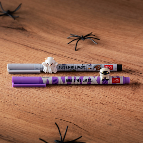Legami Shake Your Bones - Spooky Party 2026 Limited Edition Gel Pen Set of 2