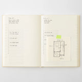 Midori Notebook Daily Diary 2027 A5