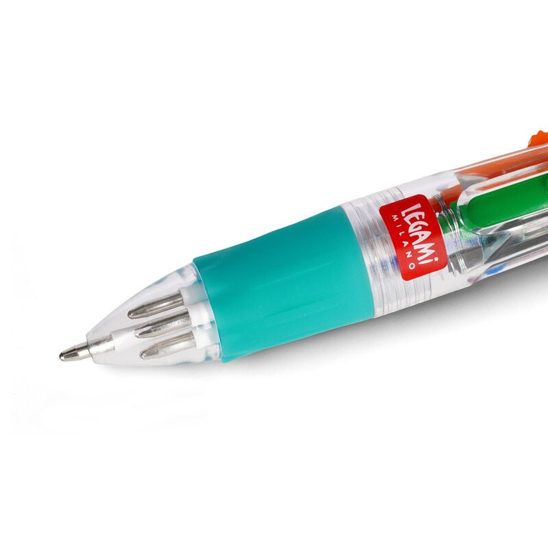 Legami Mini Magic Rainbow 4-colour Ballpoint Pen Dino