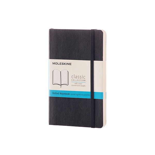 Moleskine Soft Cover Pocket Notebook 90x140 Black