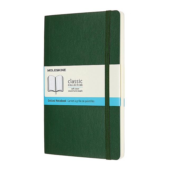 Moleskine Soft Cover Large Notebook 135x210 Myrtle Green