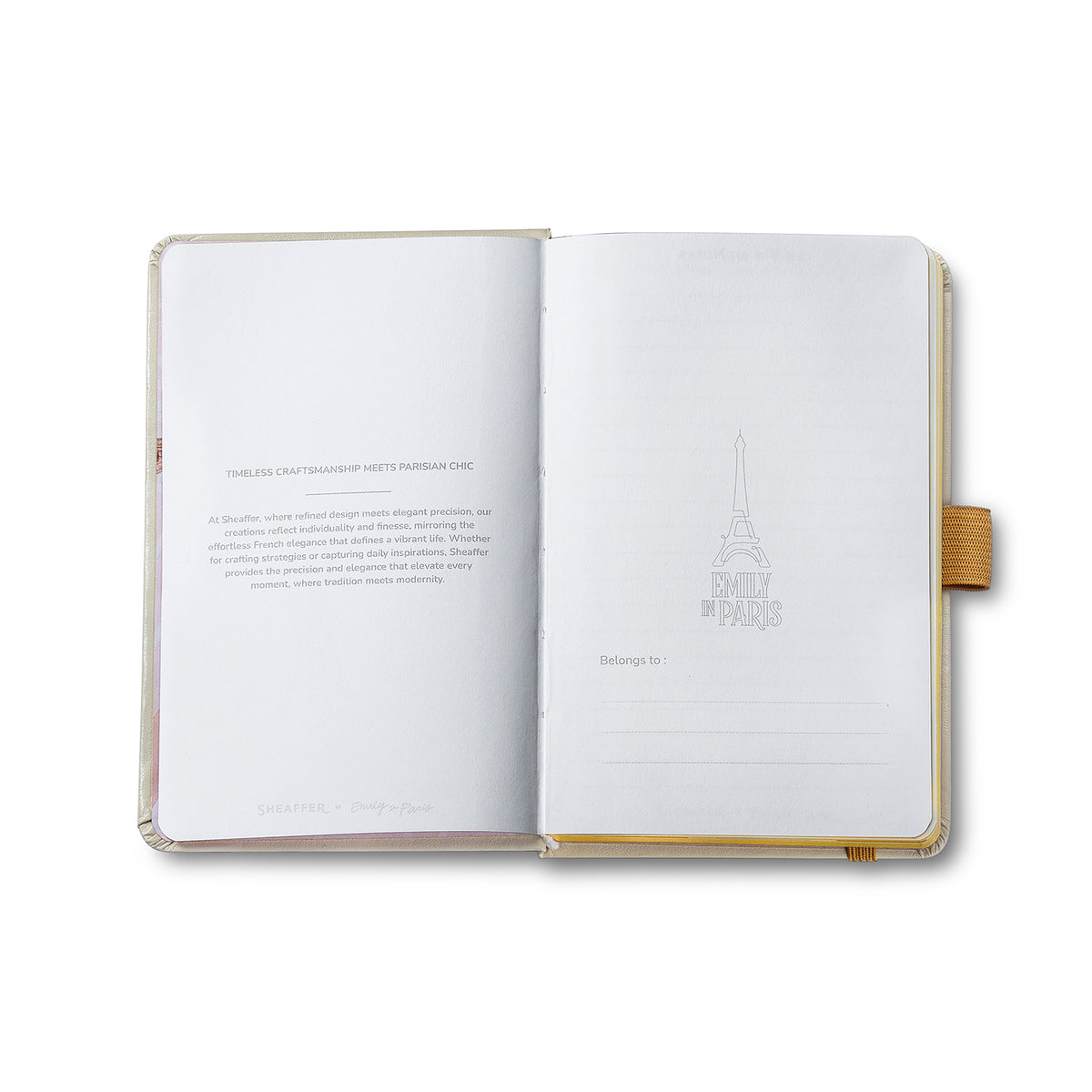 Sheaffer Emily in Paris A6 Notebook Beige