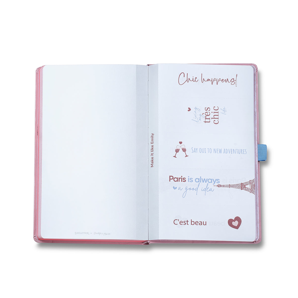Sheaffer Emily in Paris A5 Notebook Pink