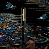 IKKAKU by Nahvalur Dragonfly Fountain Pen 14K Nib