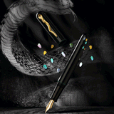IKKAKU by Nahvalur Year of the Snake Fountain Pen 14K Nib