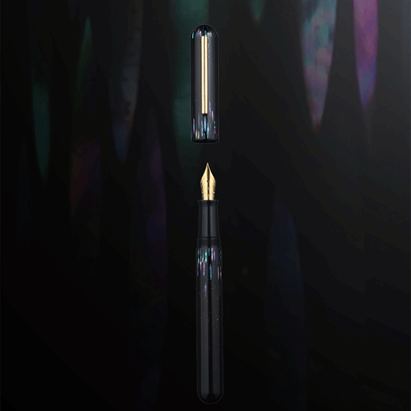 IKKAKU by Nahvalur Ye-Yu Urushi Raden Fountain Pen 14K Nib