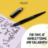 ONLINE Air Calligraphy Fountain Pen Black Rose