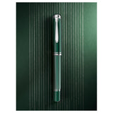 Pelikan Souveran M815 Special Edition Fountain Pen Metal Striped Green