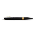 Parker Meridian Ballpoint Pen Black Lacquer with Gold Trim